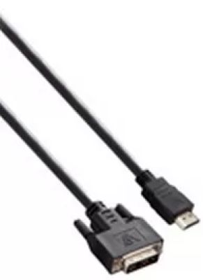 Vente V7 Câble HDMI DVI (m/m) HDMI/DVI-D Dual Link V7 au meilleur prix - visuel 2