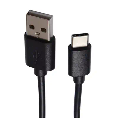 V7 Câble USB 2.0 A mâle vers USB-C mâle, noir 2m 6.6ft - visuel 3