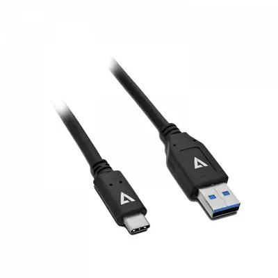 V7 Câble USB 2.0 A mâle vers USB-C mâle, noir 2m 6.6ft - visuel 5
