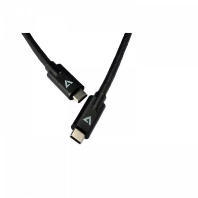 Vente V7 Câble USB-C mâle vers USB-C mâle, noir V7 au meilleur prix - visuel 2