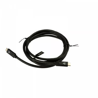 Vente V7 Câble USB-C mâle vers USB-C mâle, noir V7 au meilleur prix - visuel 4