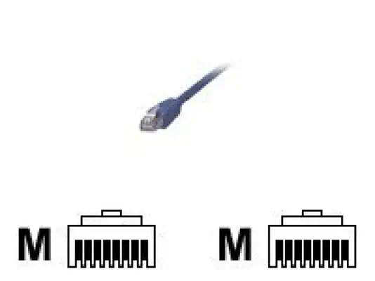 MCL Cordon de brassage RJ45 CAT 6 F/UTP - 10m Bleu - Câble RJ et Fibre optique - visuel 1
