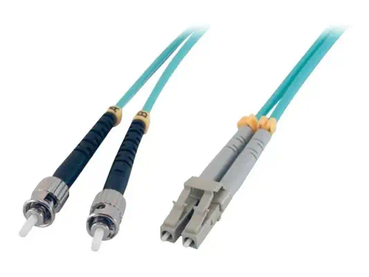 MCL Jarretière optique OM3 duplex 50/125 multimode - ST / - Câble RJ et Fibre optique - visuel 1
