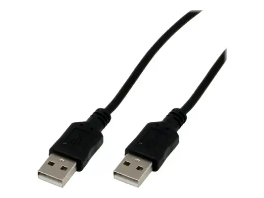 MCL Cable USB 2.0 type A / A male - 5m Noir - Câble USB - visuel 1