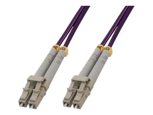 MCL Jarretière optique OM4 duplex multimode 50/125 - LC / - Câble RJ et Fibre optique - visuel 1