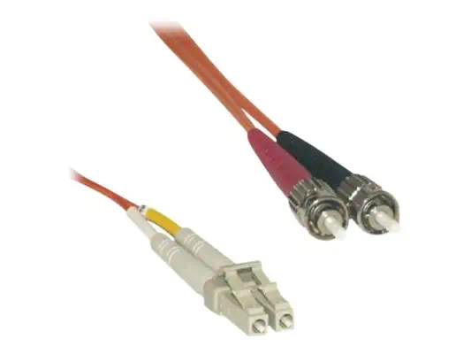 MCL FJOM2/STLC-1M - Jarretière optique OM2 duplex - Câble RJ et Fibre optique - visuel 1