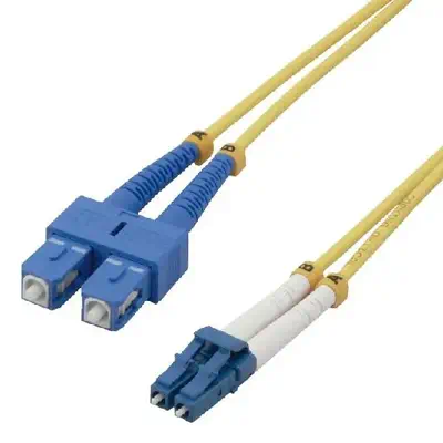 MCL 10m SC/LC OS2 câble InfiniBand et à fibres optiques Jaune - Carte Réseau - visuel 1