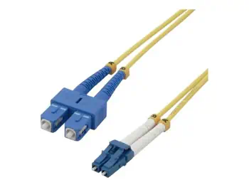 MCL SC/LC duplex singlemode 9/125 OS2 optical fiber - 10m livraison rapide
