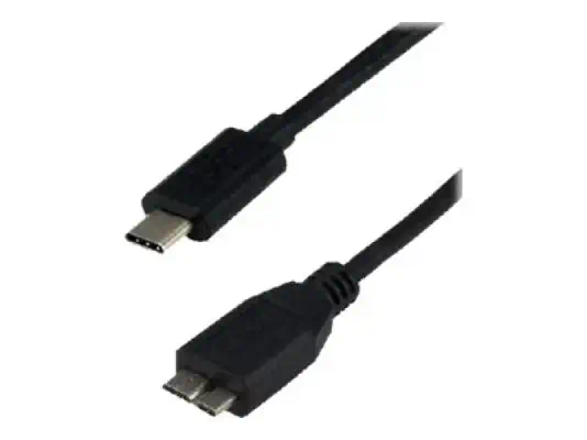 MCL Cordon USB 3.1 type C mâle / USB 3.0 Micro B mâle - Câble USB - visuel 1