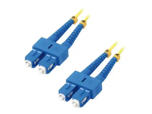 MCL SC/SC duplex singlemode 9/125 OS2 optical fiber - 2m - Câble RJ et Fibre optique - visuel 1