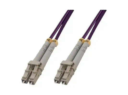MCL Jarretière optique OM4 duplex multimode 50/125 - LC / - Câble RJ et Fibre optique - visuel 1