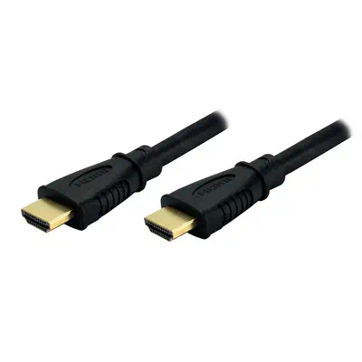 MCL MC388-1M câble HDMI HDMI Type A (Standard) Noir - Connectique - visuel 1