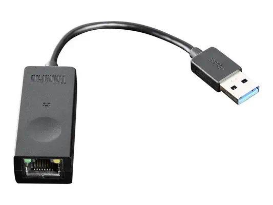 LENOVO ThinkPad USB 3.0 Ethernet adapter - Adaptateur - Lenovo - Câble USB - visuel 1