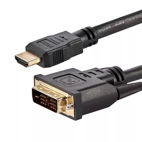 Revendeur officiel StarTech.com Câble HDMI® vers DVI-D de 1,8m - Mâle / Mâle - Noir