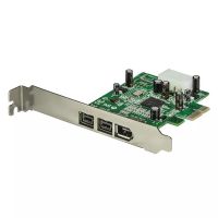 Revendeur officiel StarTech.com Adaptateur de Carte PCI Express FireWire 3 ports 2b 1a 1394 - Carte PCIe FireWire 800 / 400 1394 FW