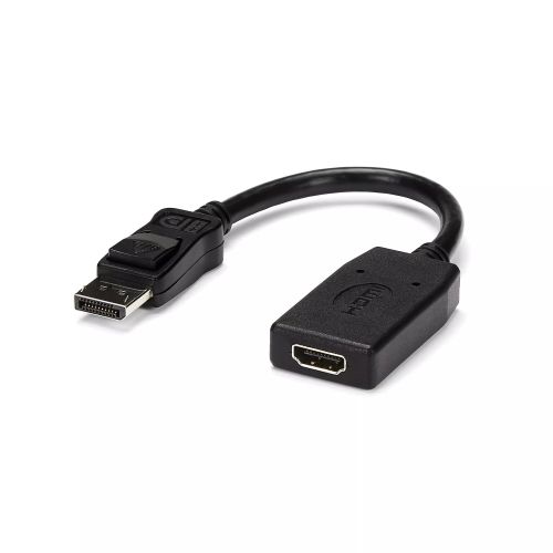 Revendeur officiel StarTech.com Adaptateur DisplayPort vers HDMI - Convertisseur Vidéo 1080p - Certifié VESA - Câble Adaptateur DP à HDMI pour Moniteur/Écran/Projecteur - Passif - Connecteur DP à Verrouillage