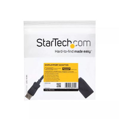 Vente StarTech.com Adaptateur DisplayPort vers HDMI - Convertisseur Vidéo StarTech.com au meilleur prix - visuel 6
