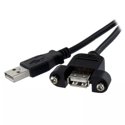 Revendeur officiel Câble USB StarTech.com Rallonge de câble USB 2.0 à montage sur