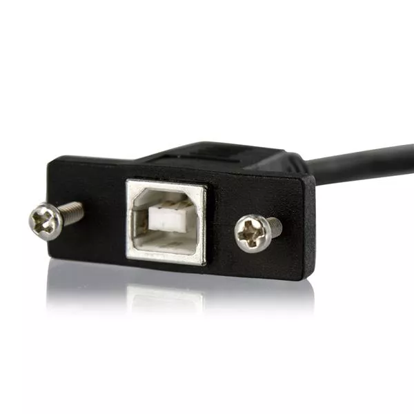 Vente StarTech.com Câble USB 30 cm monté sur panneau B vers StarTech.com au meilleur prix - visuel 2