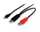 Achat StarTech.com Câble USB 2.0 en Y de 1,8 sur hello RSE - visuel 1