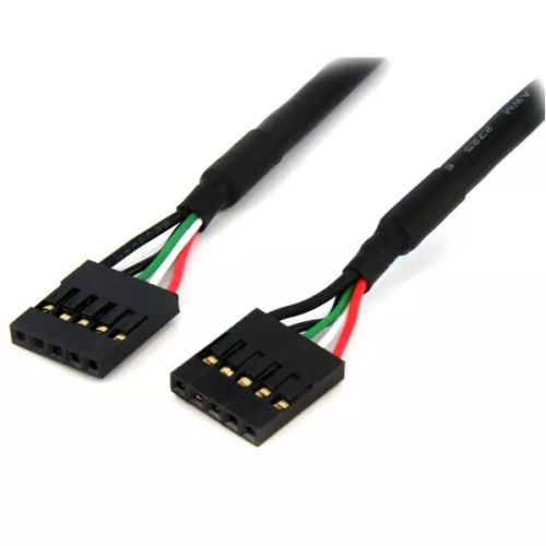 Vente StarTech.com Câble adaptateur interne carte mère 46 cm 5 broches USB IDC – F/F au meilleur prix
