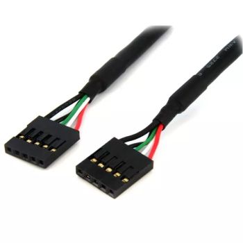 Revendeur officiel Câble USB StarTech.com Câble adaptateur interne carte mère 46 cm 5 broches USB IDC – F/F