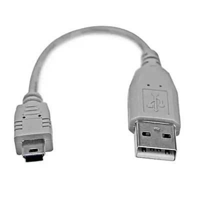 StarTech Câble Mini USB 2.0 15 cm - USB A vers mini USB B - Câble USB - visuel 1
