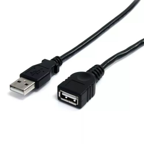 Câble d'extension USB 3.0 (5Gbps) SuperSpeed de 2m - Rallonge USB A vers A  - M/F - Noir