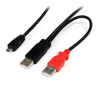 Vente StarTech.com Câble USB 2.0 en Y de 91 StarTech.com au meilleur prix - visuel 4