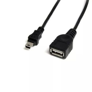 Revendeur officiel StarTech.com Câble Mini USB 2.0 de 30cm - USB A vers Mini B - F/M
