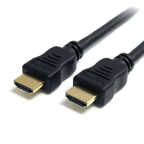 Revendeur officiel StarTech.com Câble HDMI 1m - Câble HDMI Haut Débit 4K avec Ethernet - Cordon HDMI UHD 4K 30Hz - Bande Passante 10.2 Gbps - Câble Vidéo/Affichage HDMI 1.4 M/M 28AWG - HDCP 1.4 - Noir