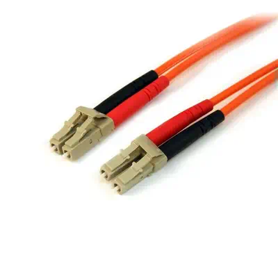 StarTech Câble patch à fibre optique duplex 50/125 multimode - Câble RJ et Fibre optique - visuel 1