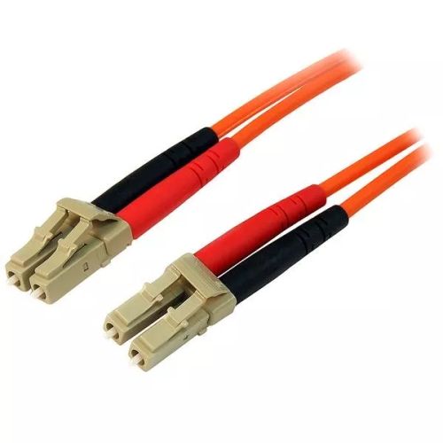 Revendeur officiel StarTech.com Câble patch à fibre optique duplex 50/125 multimode 2 m LC - LC
