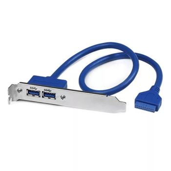 Vente Câble USB StarTech.com Adaptateur Carte Mère vers Plaque 2 Ports USB 3.0 A Femelle Encastré sur hello RSE
