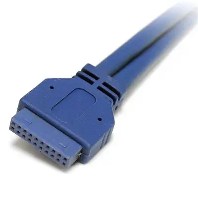 StarTech Adaptateur Carte Mère vers Plaque 2 Ports USB 3.0 - Câble USB - visuel 2