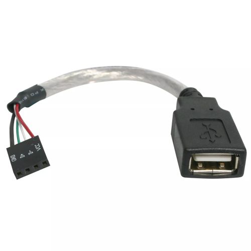 Revendeur officiel Câble USB StarTech.com Câble USB 2.0 de 15 cm - USB A femelle vers