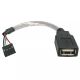 Achat StarTech.com Câble USB 2.0 de 15 cm - USB A sur hello RSE - visuel 1