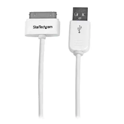 StarTech Câble connecteur Apple Dock 30 broches vers USB - Câble USB - visuel 1