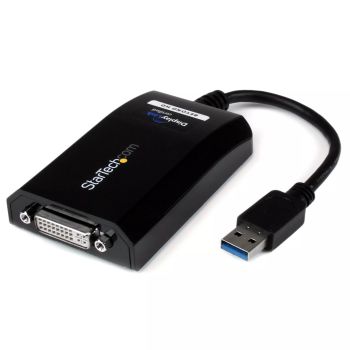 Achat StarTech.com Adaptateur USB 3.0 vers DVI - Adaptateur Vidéo Double Écran/Multi-Écrans de Carte Graphique /Vidéo Externe USB 3.0 vers DVI – Adaptateur d'Affichage USB - 2048 x 1152 au meilleur prix