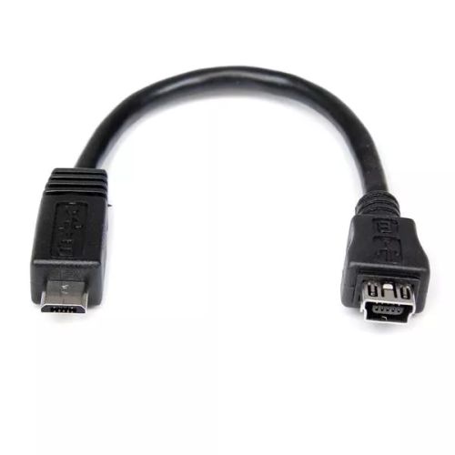 Vente StarTech.com Câble adaptateur Micro USB vers Mini USB M/F au meilleur prix