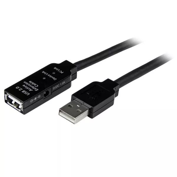 Vente Câble USB StarTech.com Câble d'extension USB 2.0 actif 35 m - M/F sur hello RSE