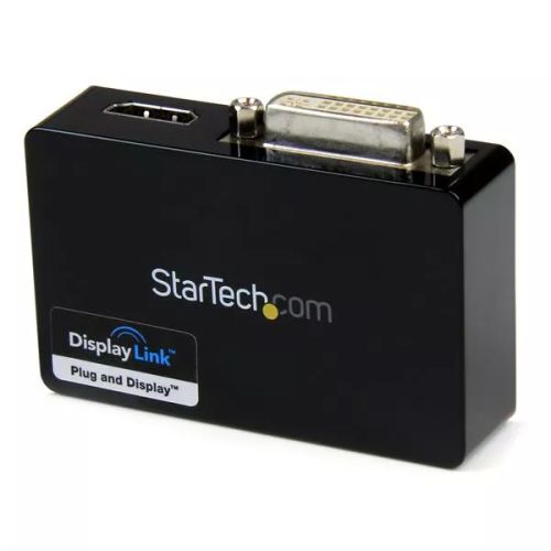 Achat Câble HDMI StarTech.com Adaptateur vidéo multi-écrans USB 3.0 vers HDMI et DVI - Carte graphique externe - 2048x1152 sur hello RSE