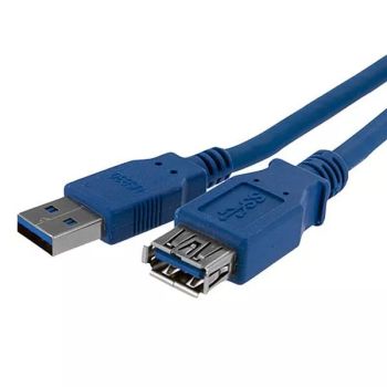 Achat Câble USB StarTech.com Câble d'extension bleu SuperSpeed USB 3.0 A vers A 1 m - M/F sur hello RSE