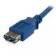 Vente StarTech.com Câble d'extension bleu SuperSpeed USB 3.0 A StarTech.com au meilleur prix - visuel 2