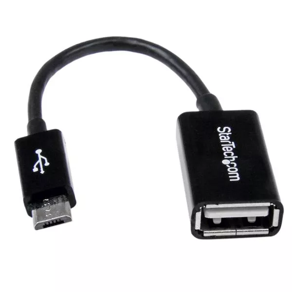 Achat StarTech.com Câble adaptateur Micro USB vers USB Host au meilleur prix