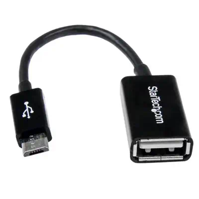 StarTech Câble adaptateur Micro USB vers USB Host OTG de - Câble USB - visuel 1