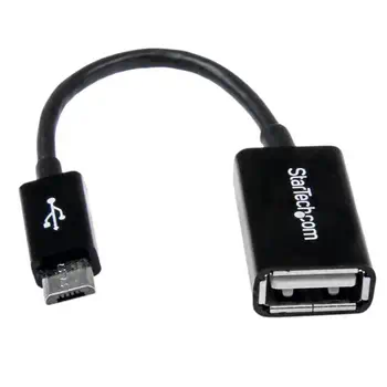 StarTech Câble adaptateur Micro USB vers USB Host OTG de livraison rapide