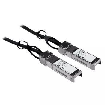 Revendeur officiel StarTech.com Câble réseau passif SFP+ 10 GbE à connexion directe twinax en cuivre de 1 m compatible Cisco SFP-H10GB-CU1M