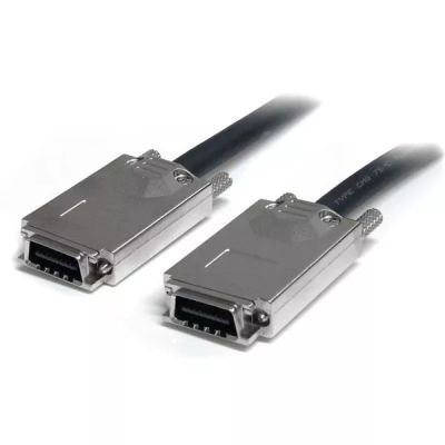 Revendeur officiel StarTech.com Câble Infiniband SFF-8470 2m - Câble SAS