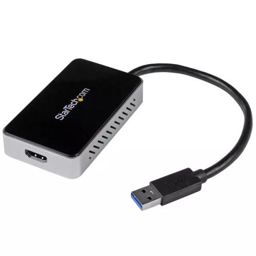 Achat StarTech.com Adaptateur Vidéo Carte Graphique Externe USB 3.0 vers HDMI- avec Hub USB  - 1920x1200 sur hello RSE